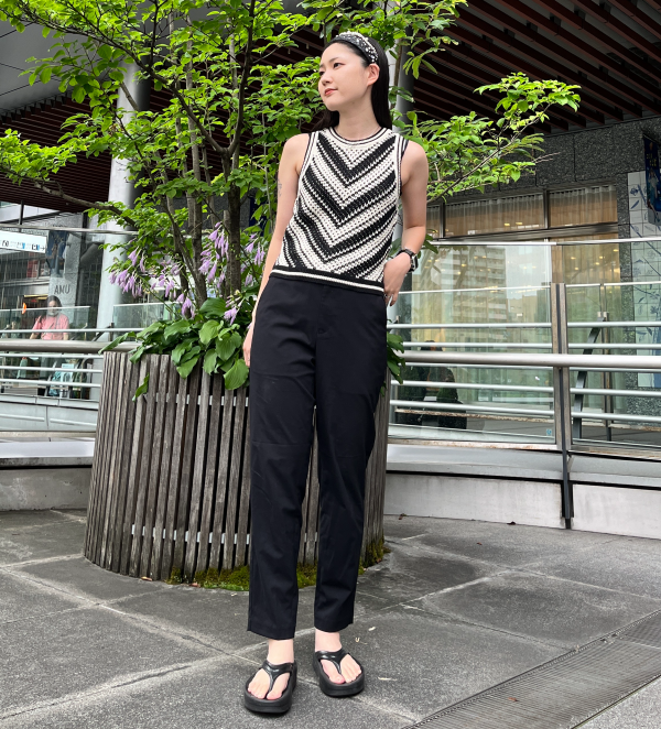CA4LA アトリエメイド SNAPS パール＆レースリボン付きキャップ 広い