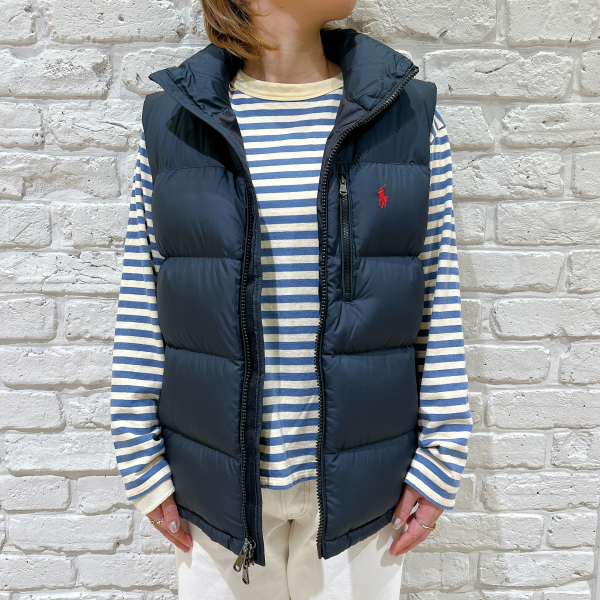 POLO by Ralph Lauren】素敵なダウンベストが届きました！ │キュア ベイブルック │ ショップブログ │ JR博多シティ  アミュプラザ博多
