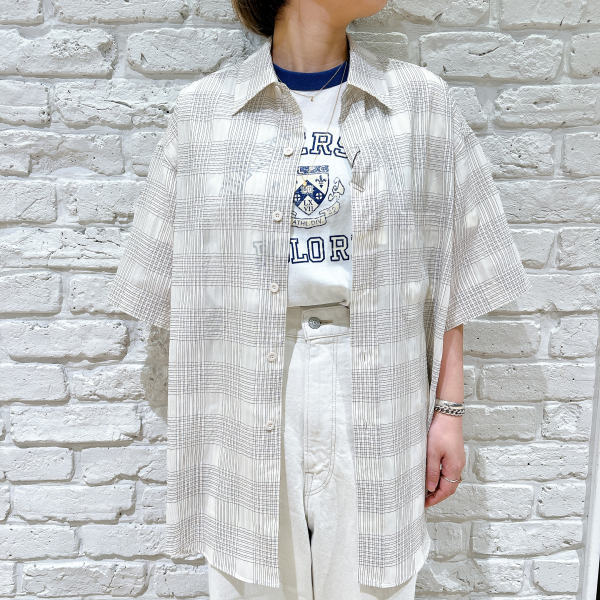 THE SHINZONE】着回し抜群のシアーシャツ！ │キュア ベイブルック │ ショップブログ │ JR博多シティ アミュプラザ博多